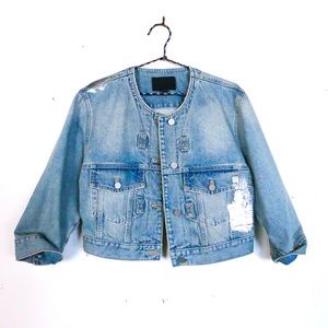 Vintage Alexander Wang Runway Denim Jacket